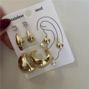 set orecchino liscio madame